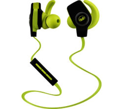MONSTER  iSport SuperSlim Wireless Bluetooth Headphones - Green